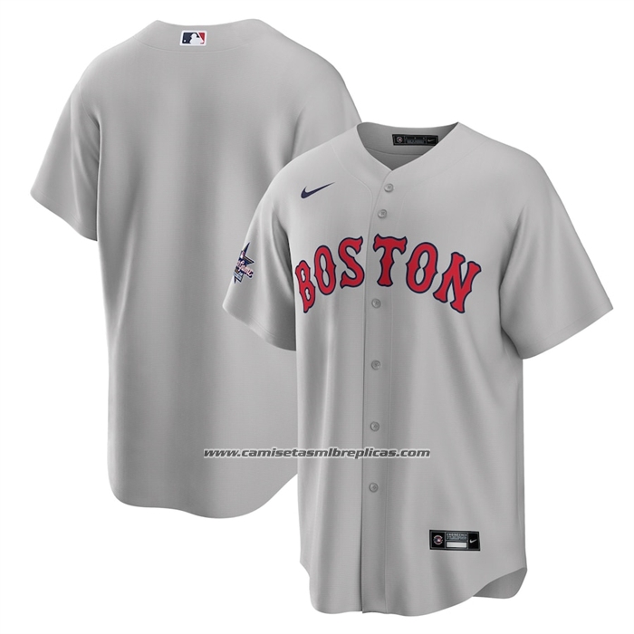 Camiseta Beisbol Hombre Boston Red Sox 2025 All Star Game Segunda Replica Gris
